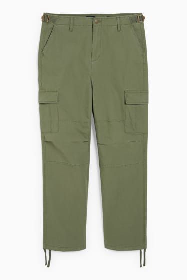 Herren - Cargohose - Relaxed Fit - grün