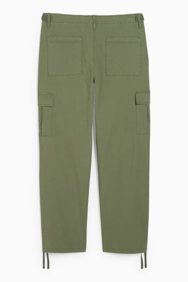 Uomo - Pantaloni cargo - verde