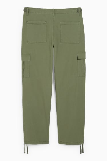 Hommes - Pantalon cargo - vert