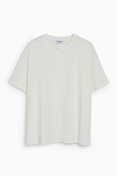 Donna - CLOCKHOUSE - t-shirt - bianco crema