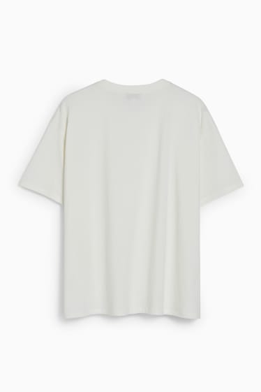 Donna - CLOCKHOUSE - t-shirt - bianco crema