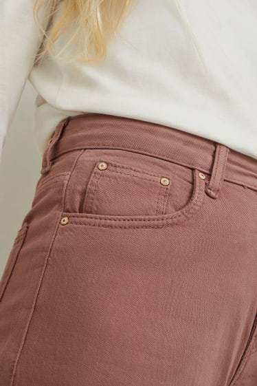 Enfants - Pantalon - wide leg - marron