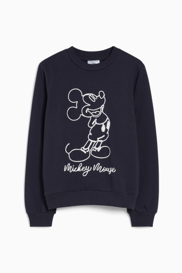 Femmes - Sweat - Mickey Mouse - bleu foncé