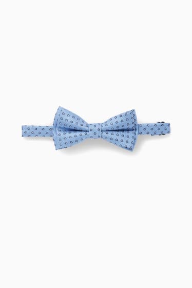 Children - Bow tie - patterned - light blue