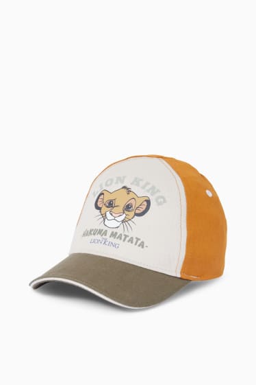 Bébés - Le Roi Lion - casquette pour bébé - havane