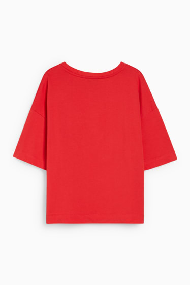 Mujer - Camiseta - rojo