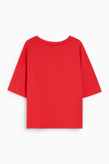 Damen - T-Shirt - rot