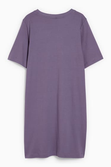Damen - Bigshirt - violett