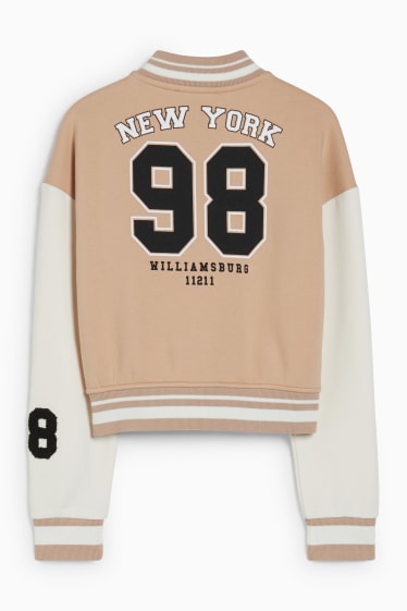 Enfants filles - Veste en molleton - beige