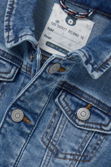 Bébés - Veste en jean pour bébé - jean bleu