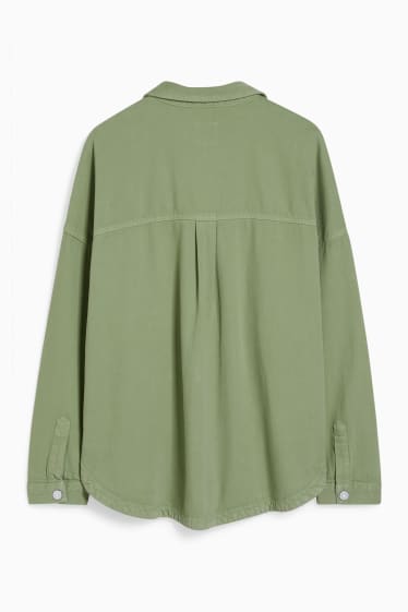 Femmes - CLOCKHOUSE - veste-chemise - vert clair