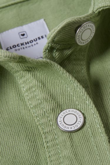 Femmes - CLOCKHOUSE - veste-chemise - vert clair