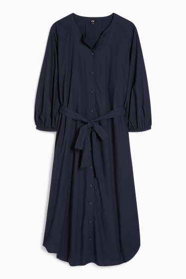 Women - Shirt dress - dark blue