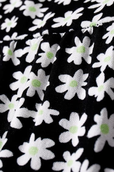 Dona - CLOCKHOUSE - vestit acampanat - negre