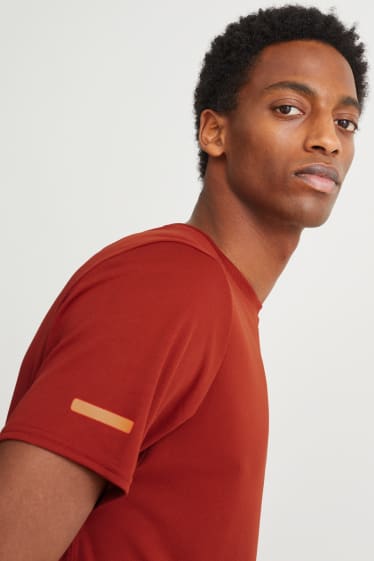 Men - Technical top  - dark orange