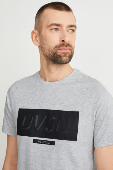 Uomo - T-shirt - grigio chiaro melange