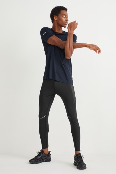 Uomo - Leggings sportivi  - nero