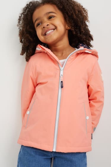 Kinder Mädchen - Jacke mit Kapuze - pink
