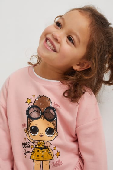 Enfants filles - L.O.L. Surprise - sweat - corail