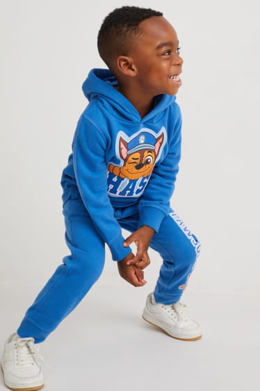 Enfants - Pat’ Patrouille - ensemble - sweat à capuche et pantalon de jogging - 2 pièces - bleu