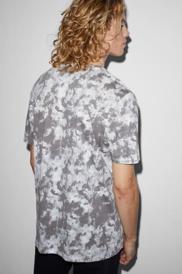 Heren - T-shirt - grijs-mix