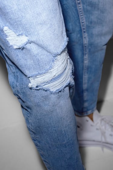 Men - Carrot jeans - LYCRA® - denim-light blue