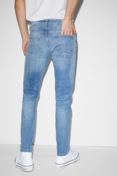 Bărbați - Skinny jeans - LYCRA® - denim-albastru deschis