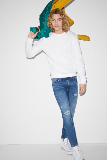 Men - Carrot jeans - LYCRA® - denim-light blue