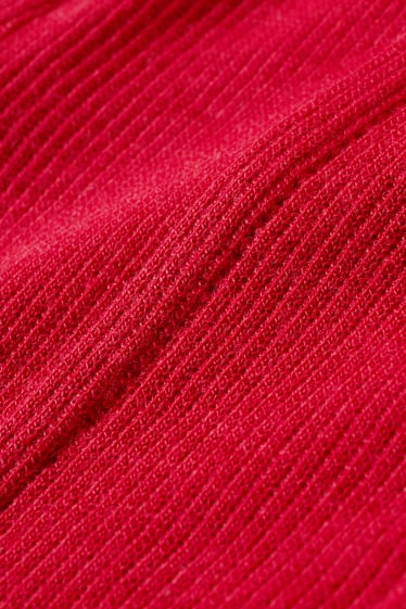 Femmes - CLOCKHOUSE - T-shirt court - rouge
