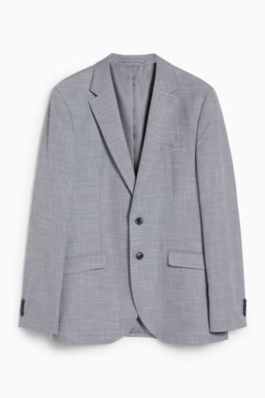 Men - Mix-and-match tailored jacket - slim fit - stretch - LYCRA® - gray