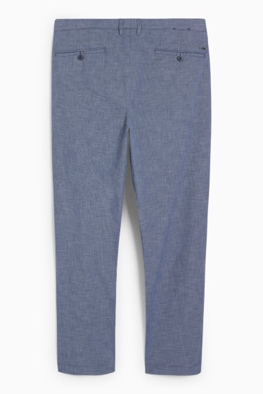 Hommes - Chino - slim fit - bleu