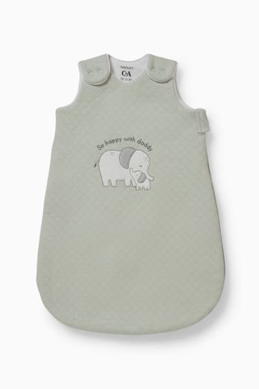 Babys - Baby-Schlafsack - 0-6 Monate - mintgrün