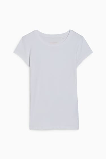 Dames - CLOCKHOUSE - Recover™ - T-shirt - wit