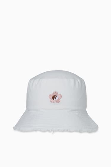 Dona - CLOCKHOUSE - barret texà - blanc