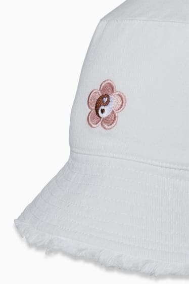 Dona - CLOCKHOUSE - barret texà - blanc