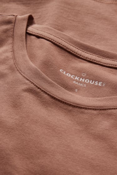 Femmes - CLOCKHOUSE - Recover™ - T-shirt - marron clair