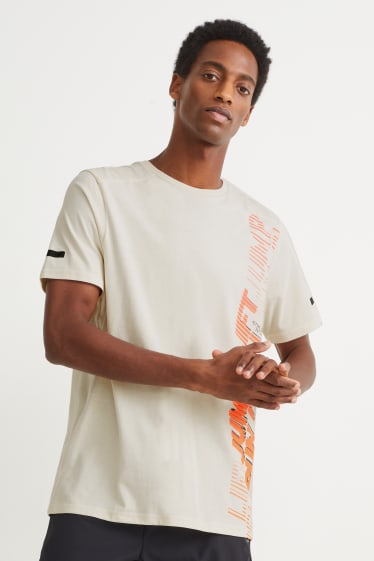 Herren - Funktions-Shirt - cremeweiss