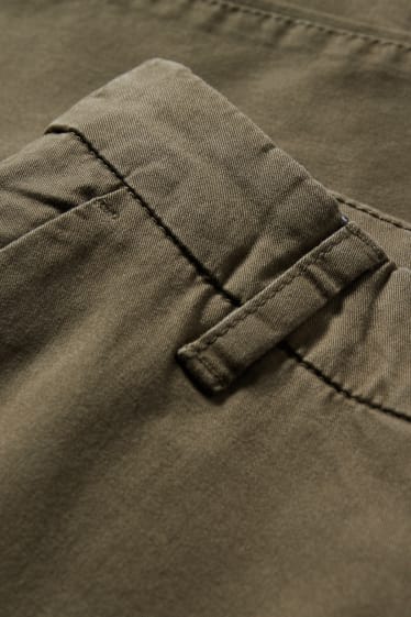 Damen - Chino - Mid Waist - grün
