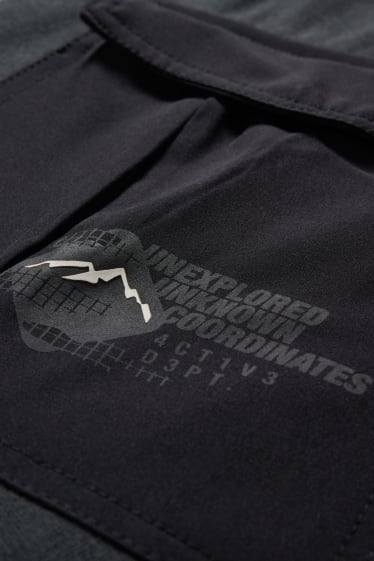 Heren - Joggingbroek - donkergrijs