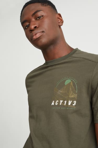 Herren - Funktions-Shirt - Hiking - khaki