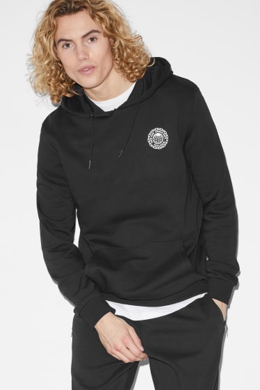 Heren - Hoodie - zwart