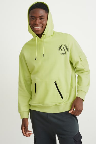 Heren - Hoodie  - lichtgroen