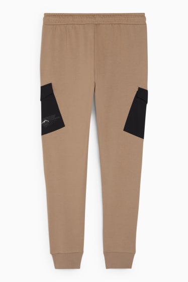 Uomo - Pantaloni sportivi - grigio-marrone