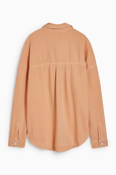 Femmes - CLOCKHOUSE - veste-chemise - orange