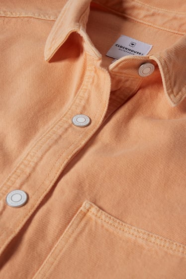 Femmes - CLOCKHOUSE - veste-chemise - orange