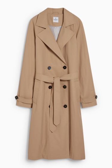 Tieners & jongvolwassenen - CLOCKHOUSE - trenchcoat - beige