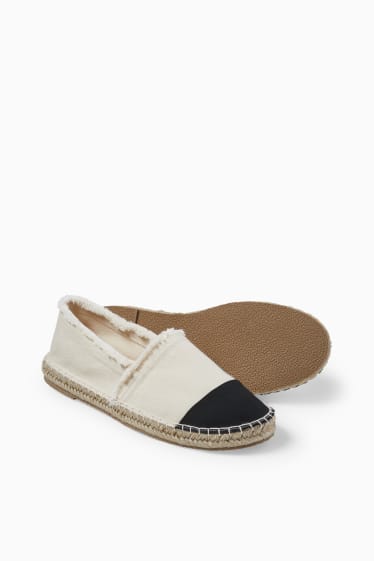 Dames - Espadrilles - beige