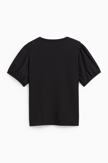 Femmes - T-shirt - noir