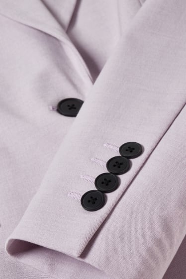 Women - Business blazer- regular fit - 4 Way Stretch - light violet