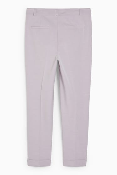 Mujer - Pantalón de oficina - regular fit - 4 Way Stretch - violeta claro